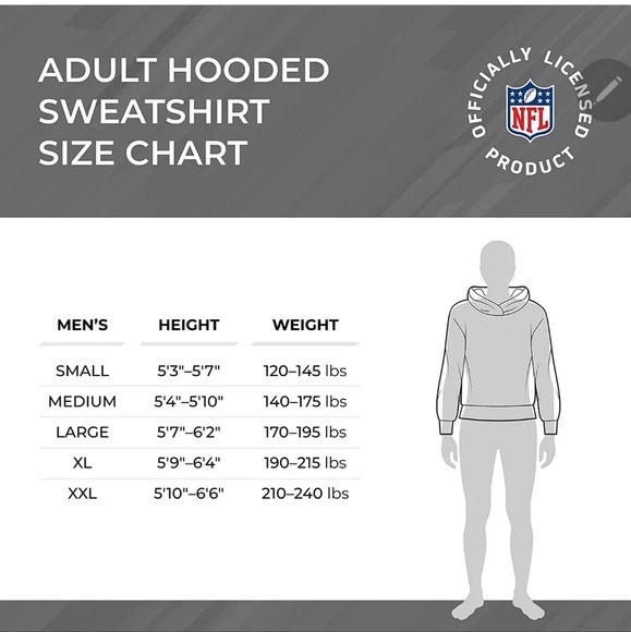 New Caroline Panthers unisex hoodie. Size M - Picture 6 of 6